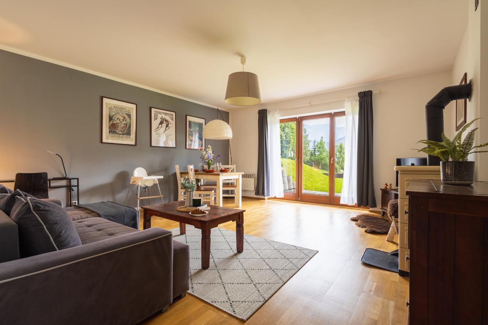 Apartament Poludniowy Z Widokiem- Sauna, Jacuzzi, Kominek Kościelisko Exteriör bild