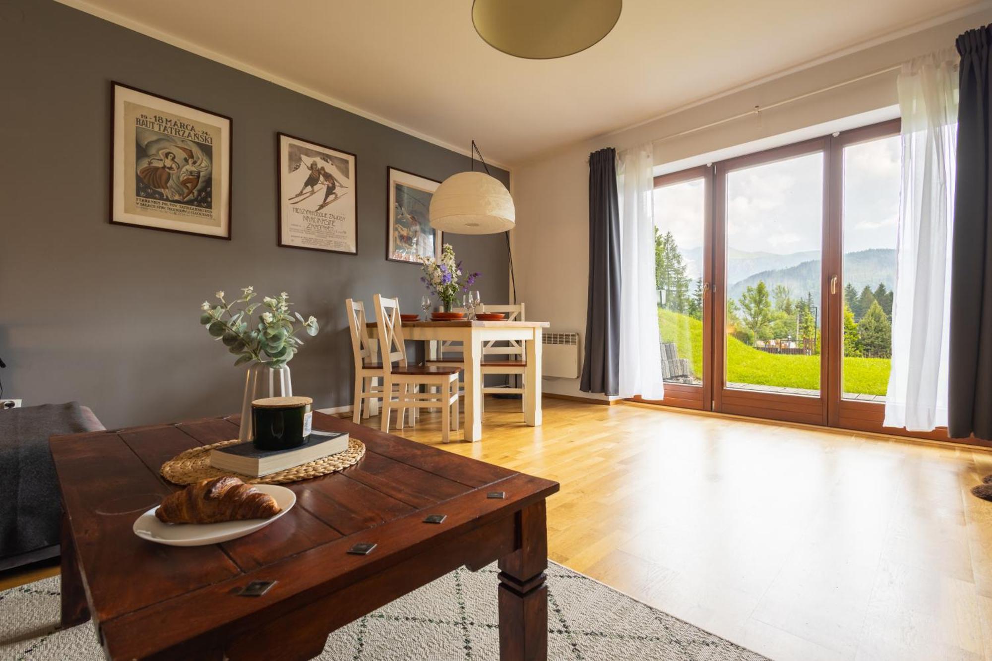 Apartament Poludniowy Z Widokiem- Sauna, Jacuzzi, Kominek Kościelisko Exteriör bild